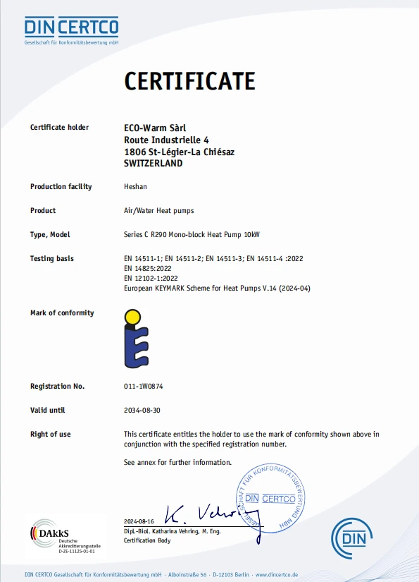 KeyMark R290 10kW